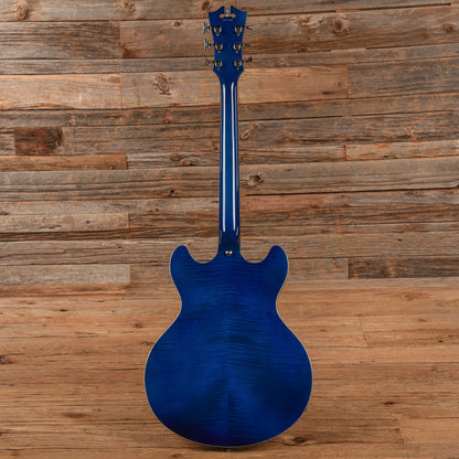 D'Angelico Premier Grateful Dead DC Semi-Hollow w/ Stop Bar   LEFTY