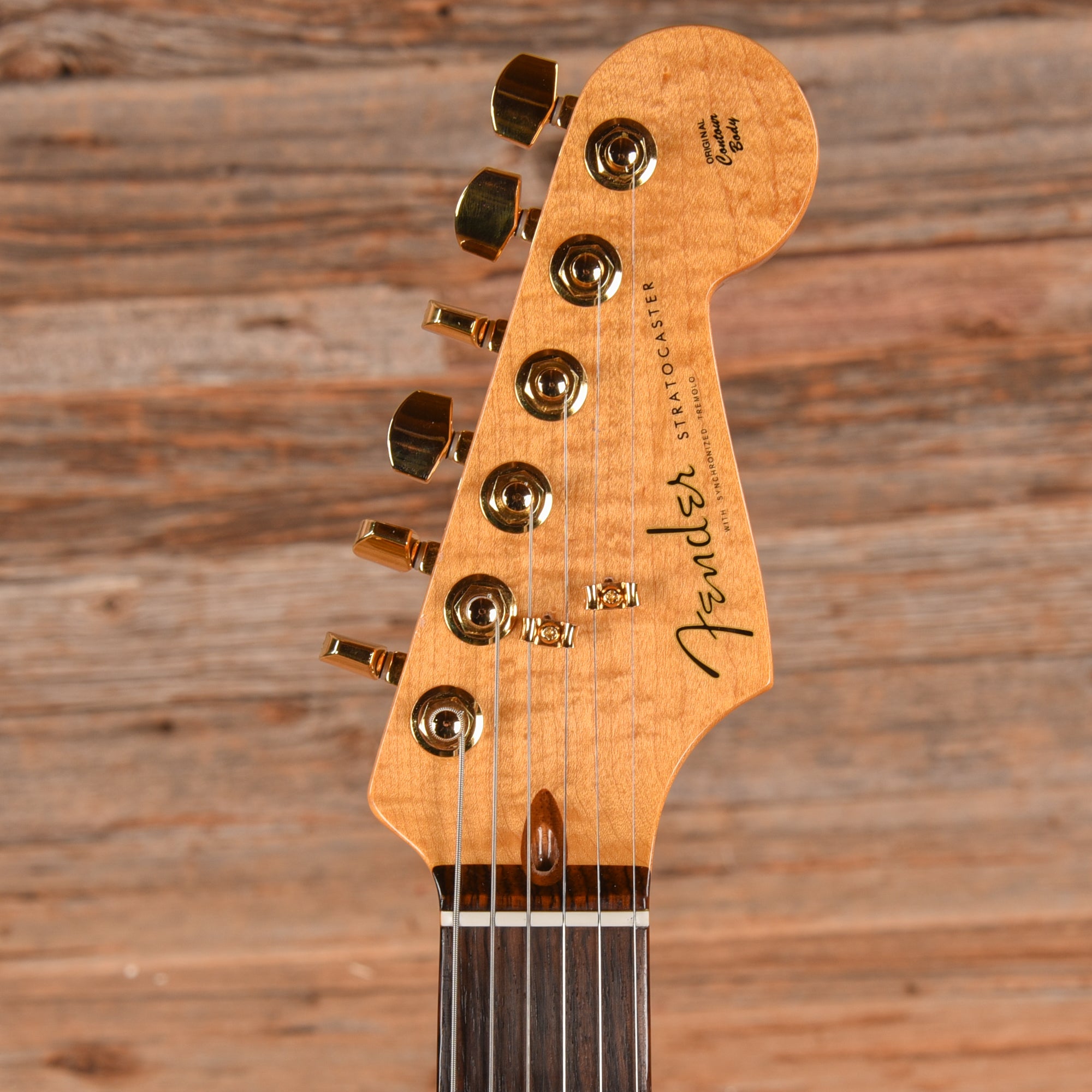 Fender Custom Shop Stratocaster Neck on Unknown Body Candy Apple Red