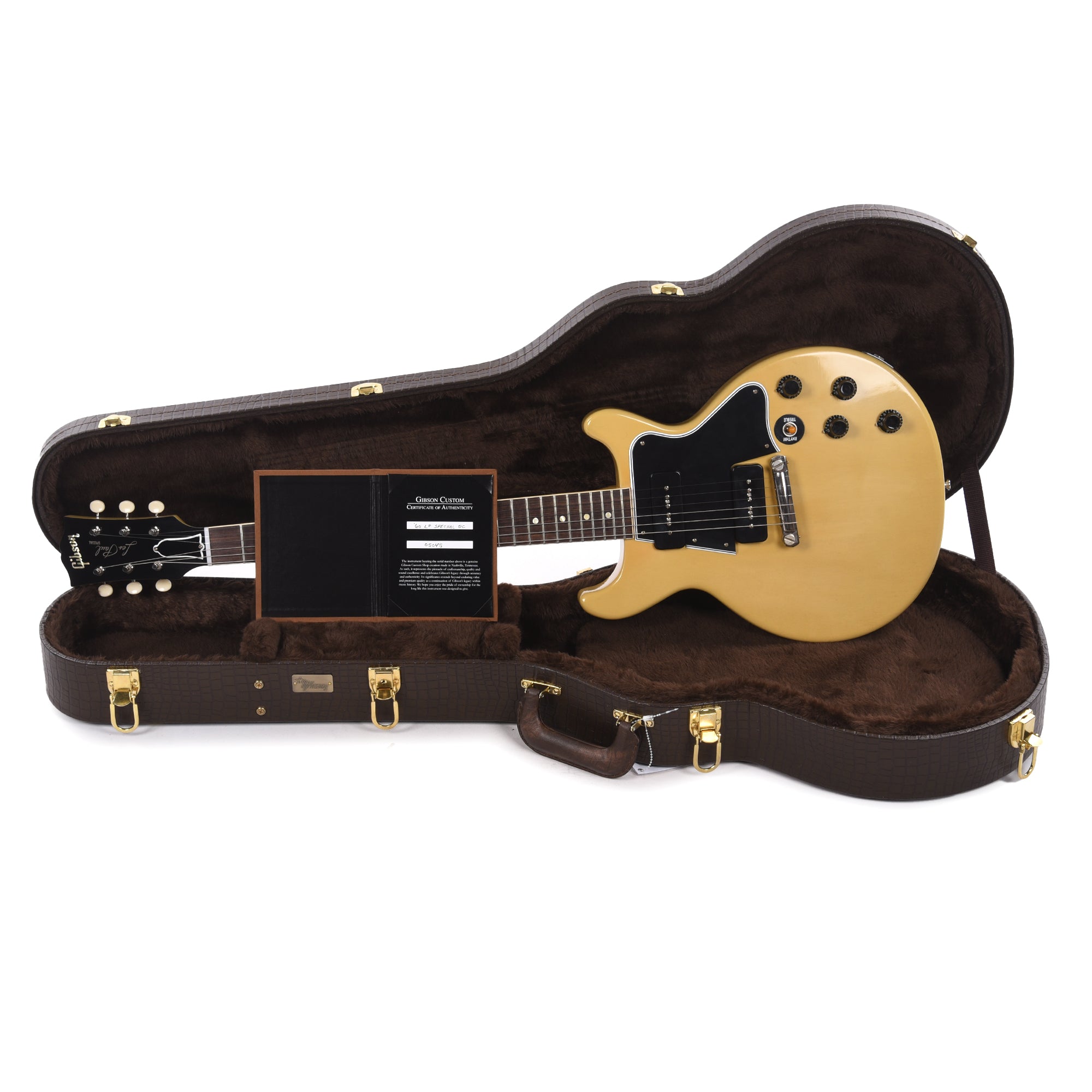 Gibson Custom Shop 1960 Les Paul Special Double Cut Reissue TV Yellow VOS