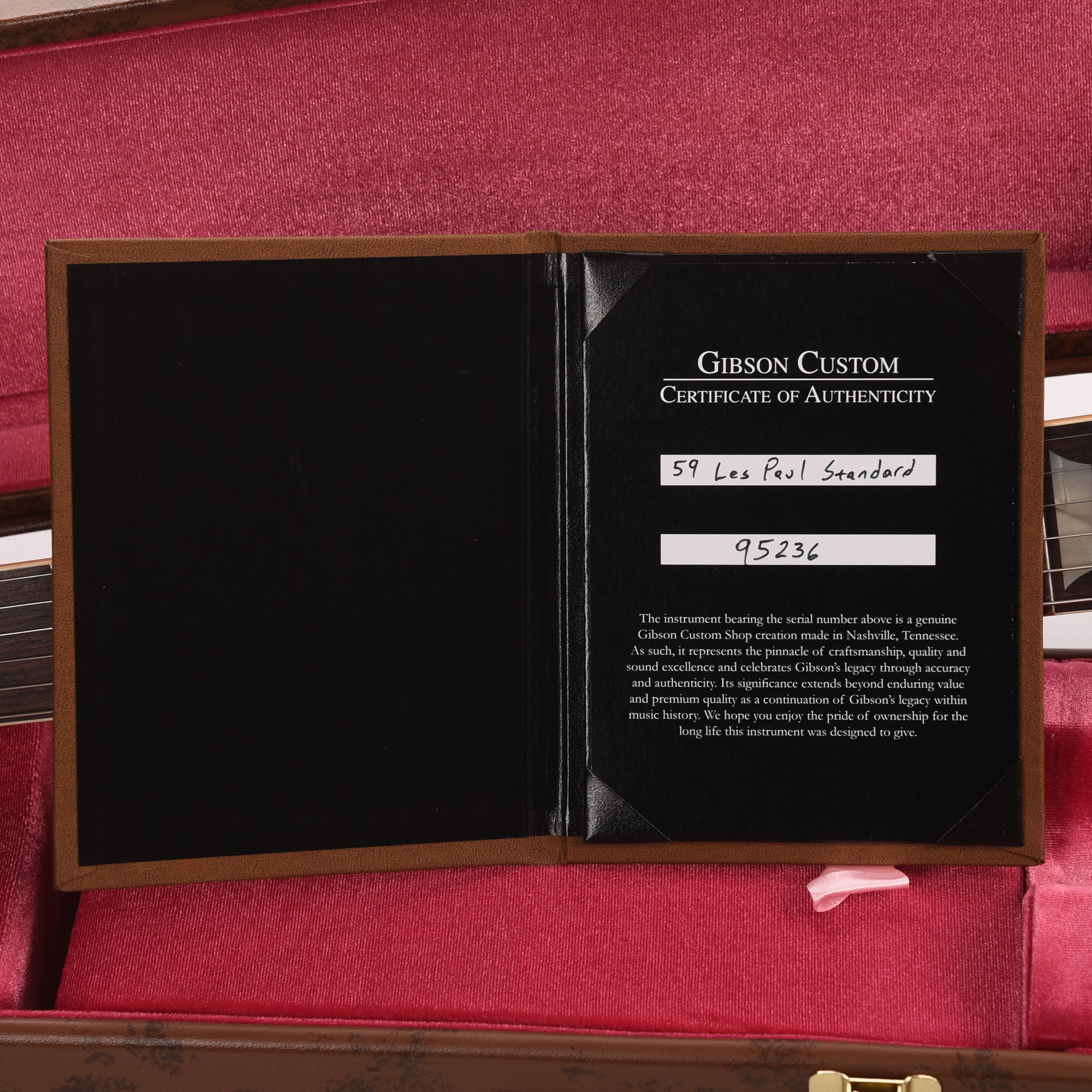 Gibson Custom Shop 1959 Les Paul Standard 