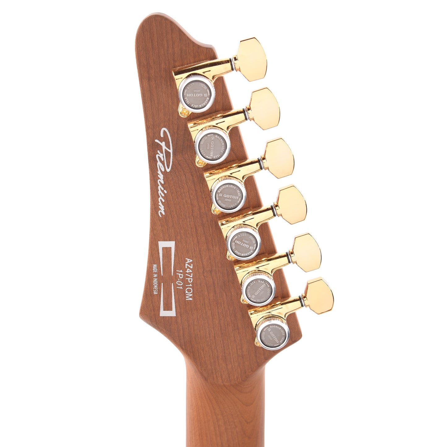 Ibanez AZ47P1QMDEB Premium 6-String Electric Guitar Dragon Eye Burst