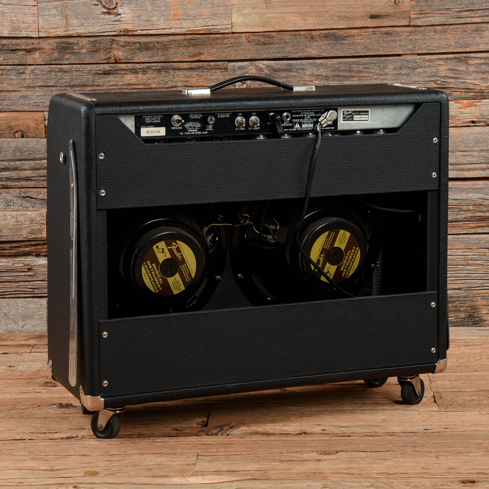 Fender '65 Twin Reverb Reissue 85-Watt 2x12