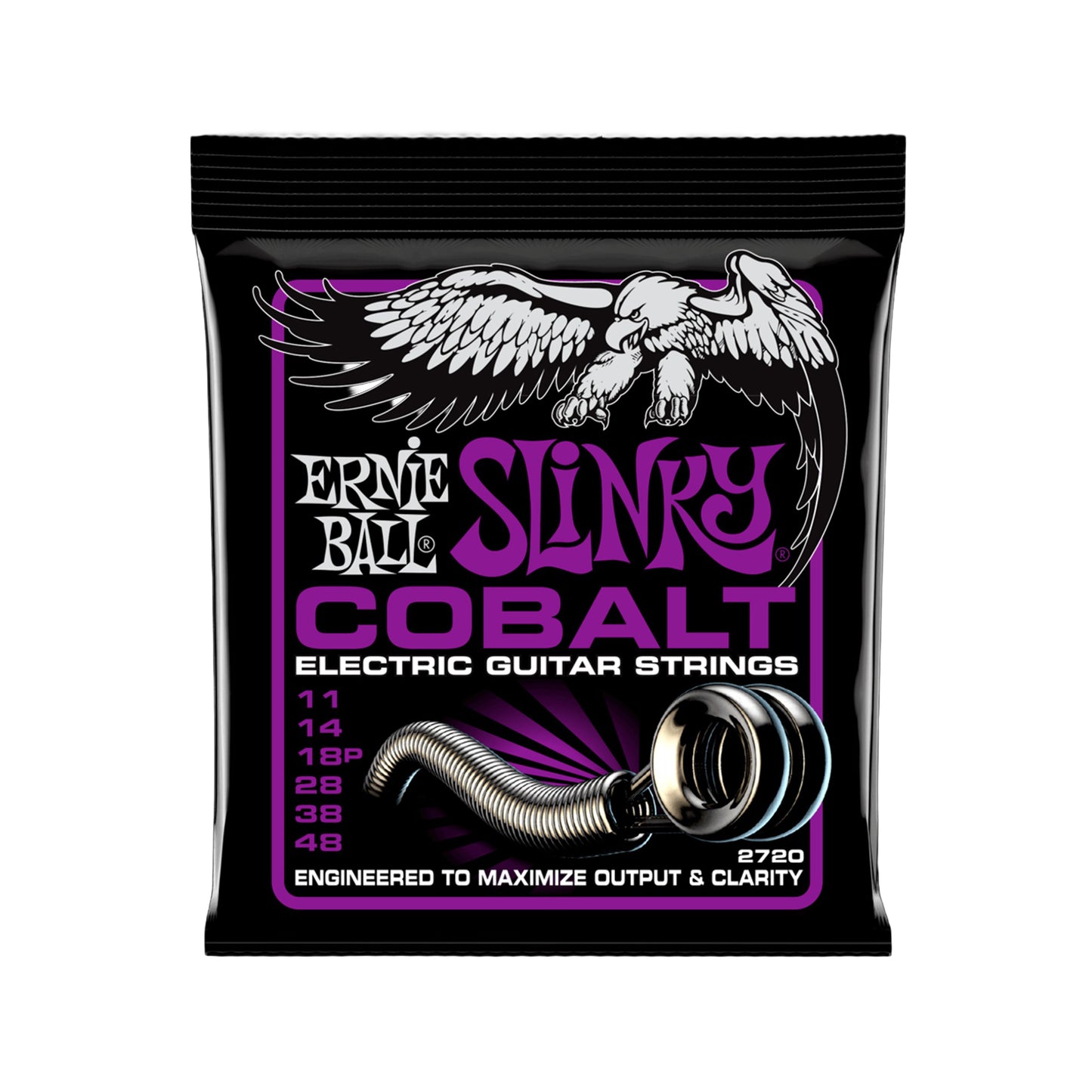 Ernie Ball 2720 Cobalt Power Slinky 11-48