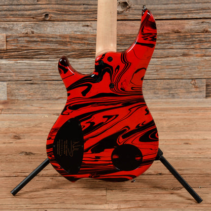 Dingwall NG2 Adam "Nolly" Getgood Signature Ferrari Red Swirl