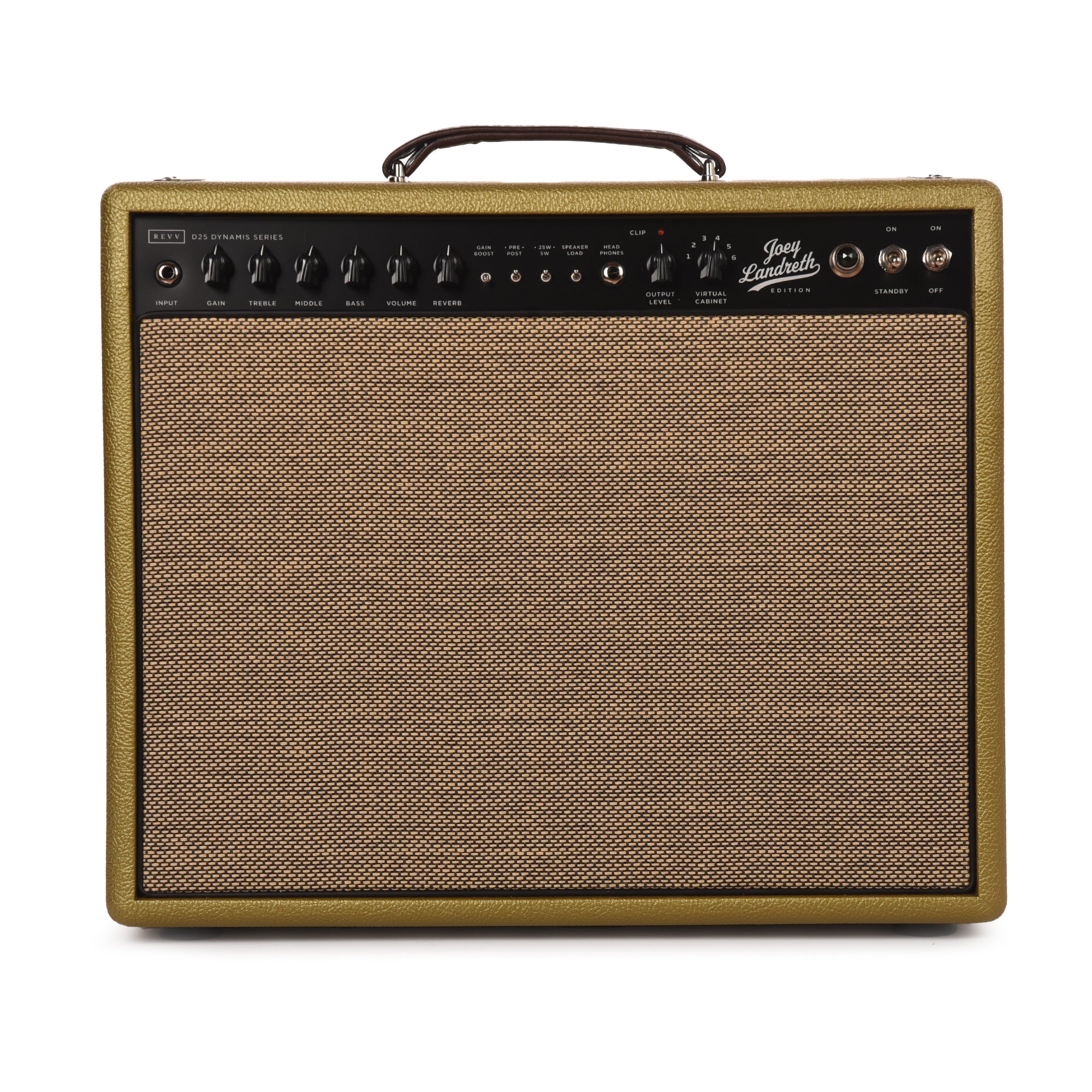Revv D25 25w 1x12 Guitar Amp Combo Joey Landreth Edition Gold
