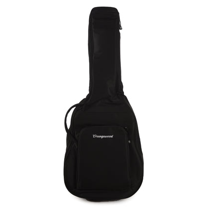 Orangewood Juniper II Baritone Black Live Rubber Bridge Acoustic-Electric Guitar