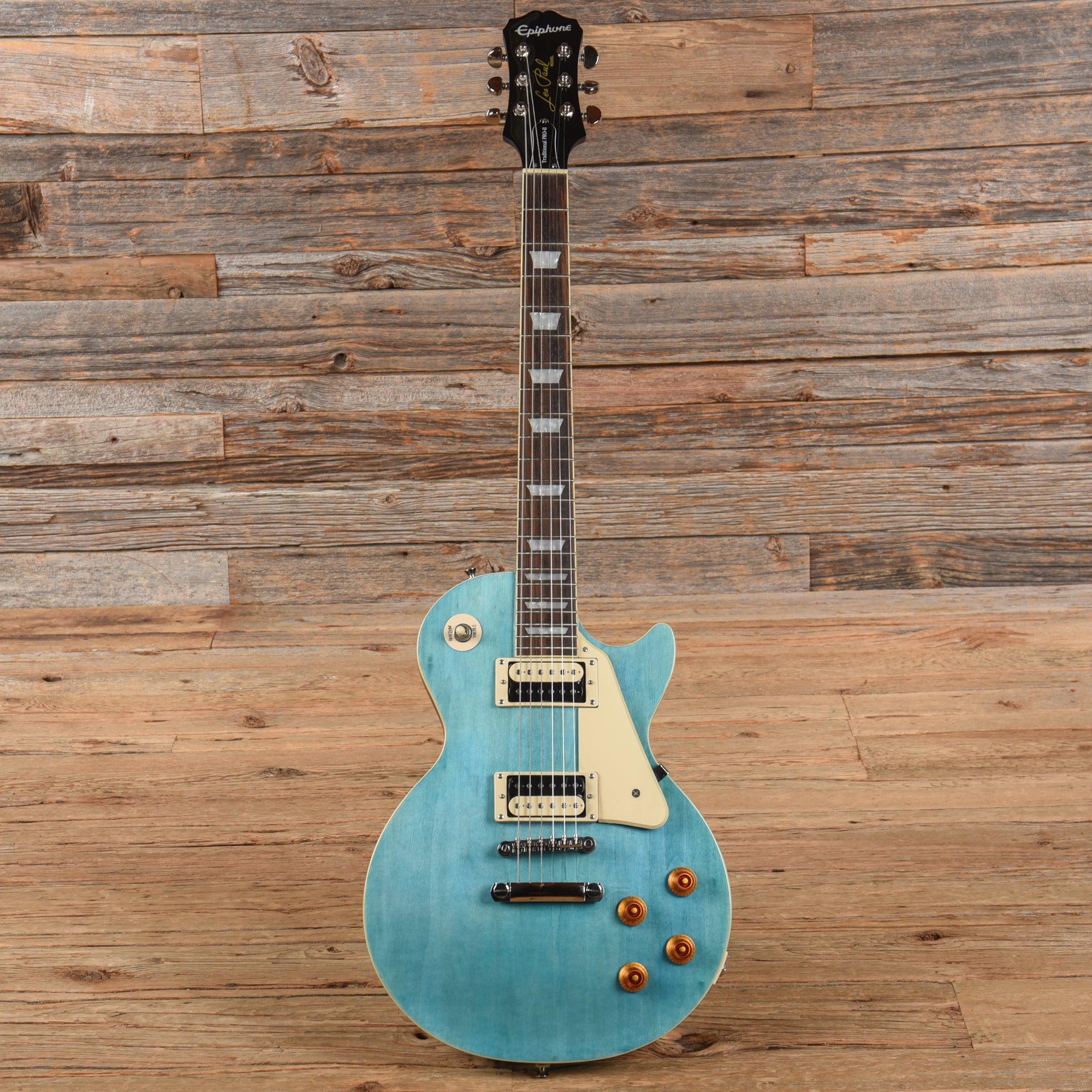 Epiphone Les Paul Traditional Pro II Blue 2017