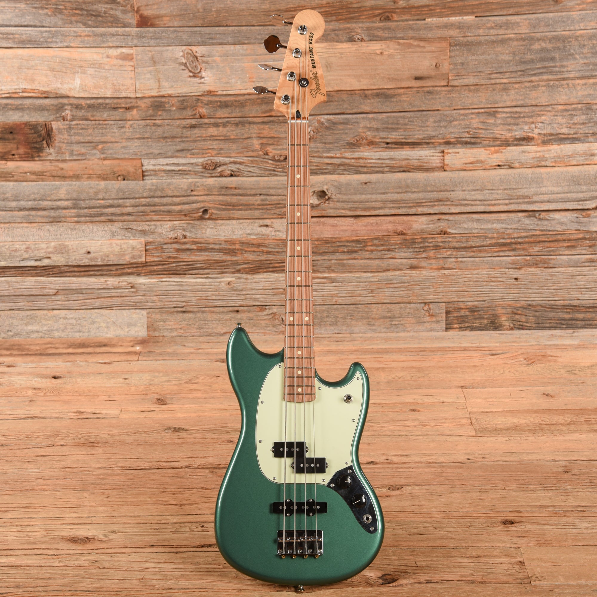 Fender Player Mustang Bass PJ Sherwood Green 2022