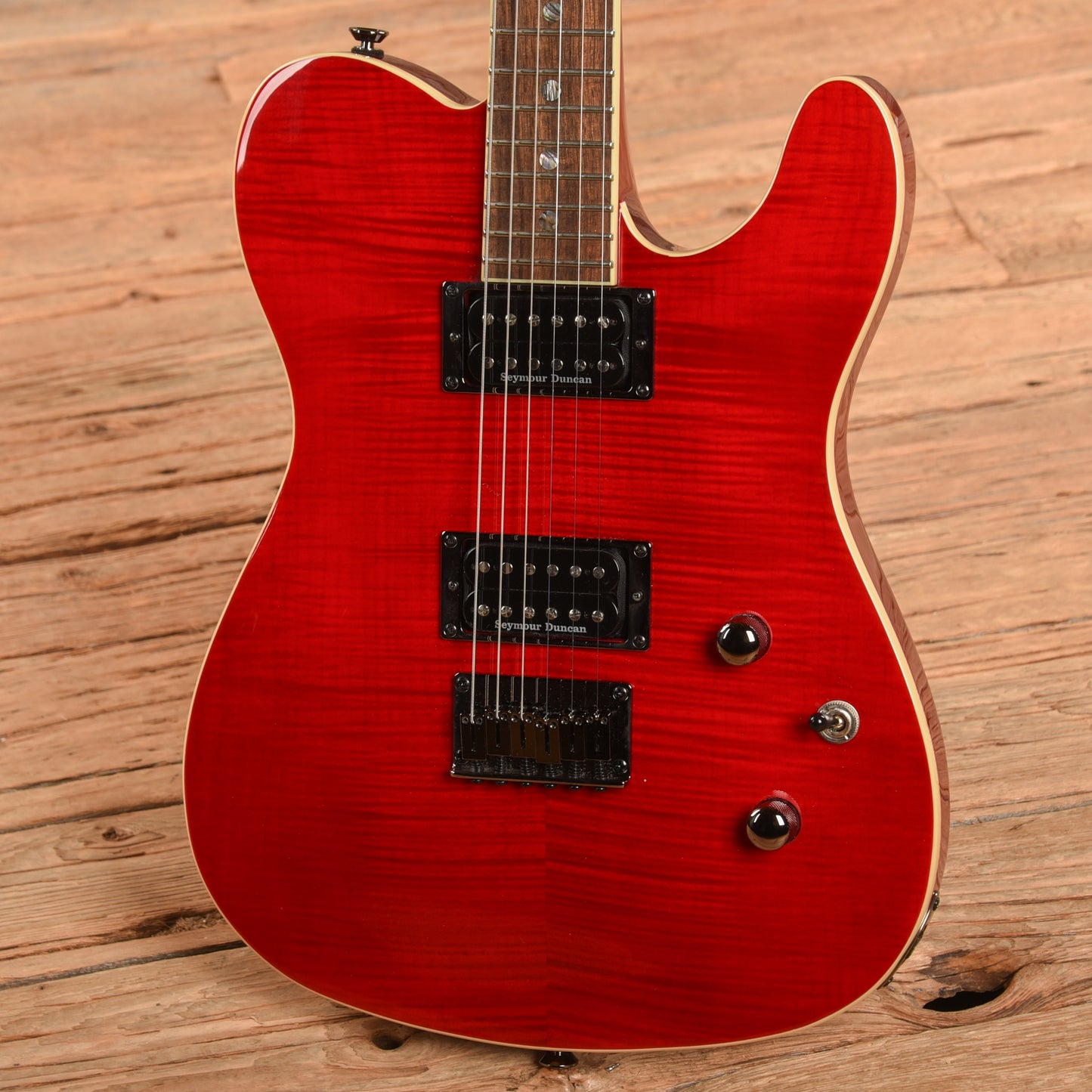 Fender Special Edition Custom Telecaster FMT HH Crimson Red Transparent 2021