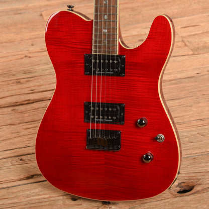 Fender Special Edition Custom Telecaster FMT HH Crimson Red Transparent 2021