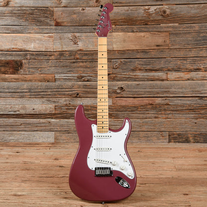 Fender American Standard Stratocaster w/Matching Headstock Burgundy Mist 1995