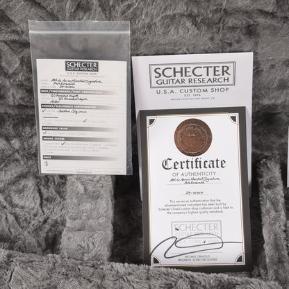 Schecter USA AM6 Aaron Marshall Signature Pale Emerald 2024