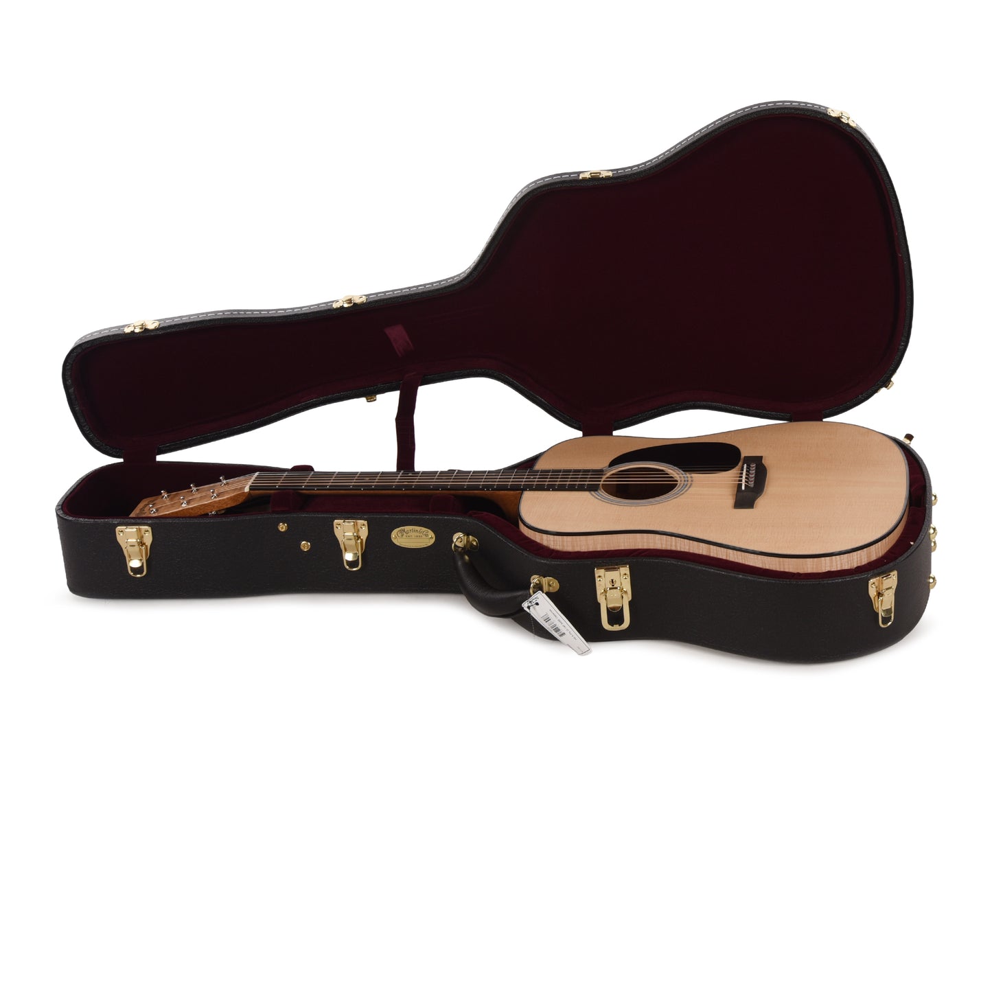 Martin Custom Shop D-28 Style Dreadnought Spruce/Pacific Big Leaf Flamed Maple Natural