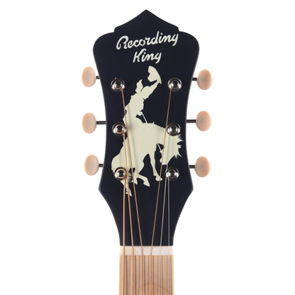 Recording King Limited Edition Dirty 30s Wrangler Single 0 Satin Red, White & Blue