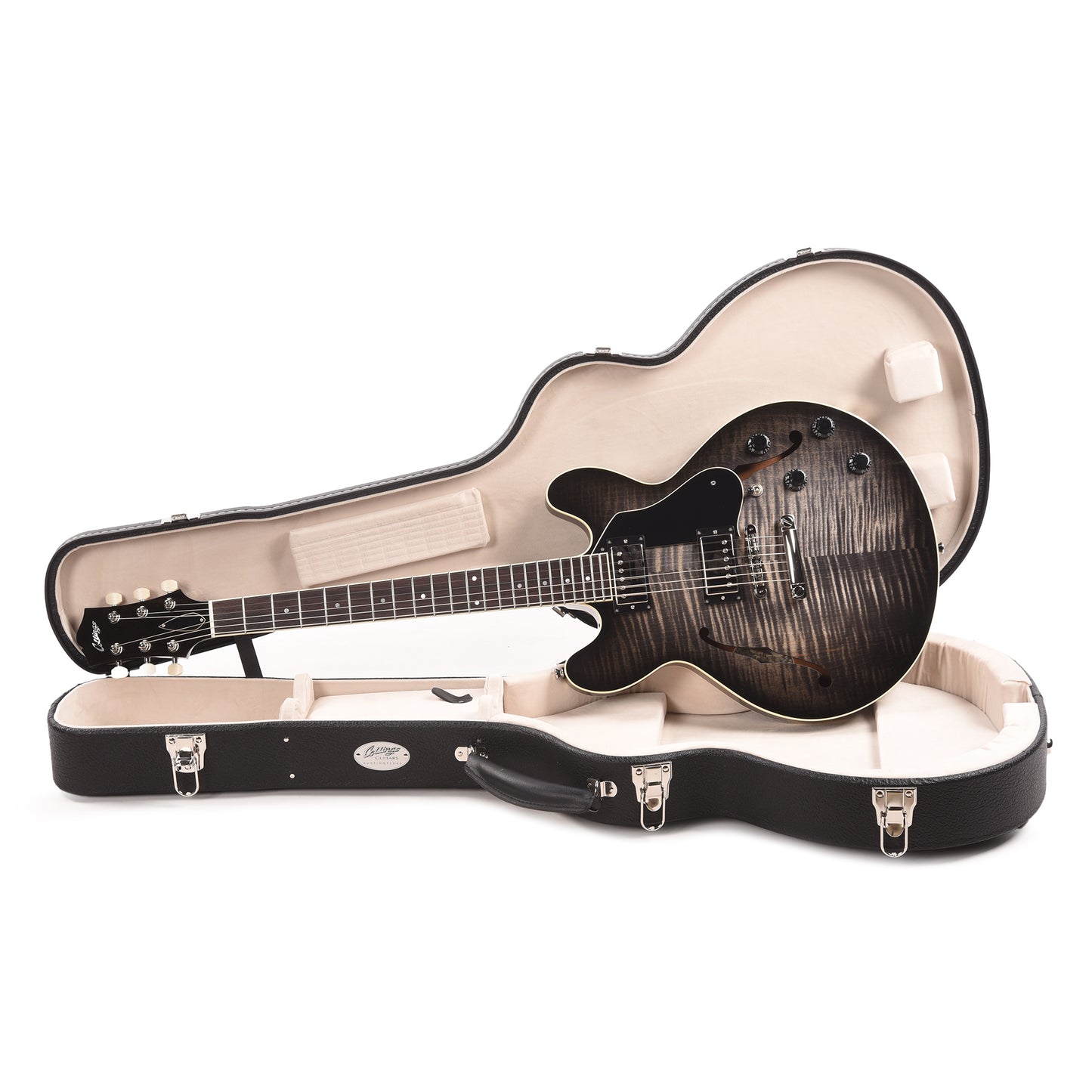 Collings I-35 Acid Wash Charcoal Burst w/Lollar Humbuckers