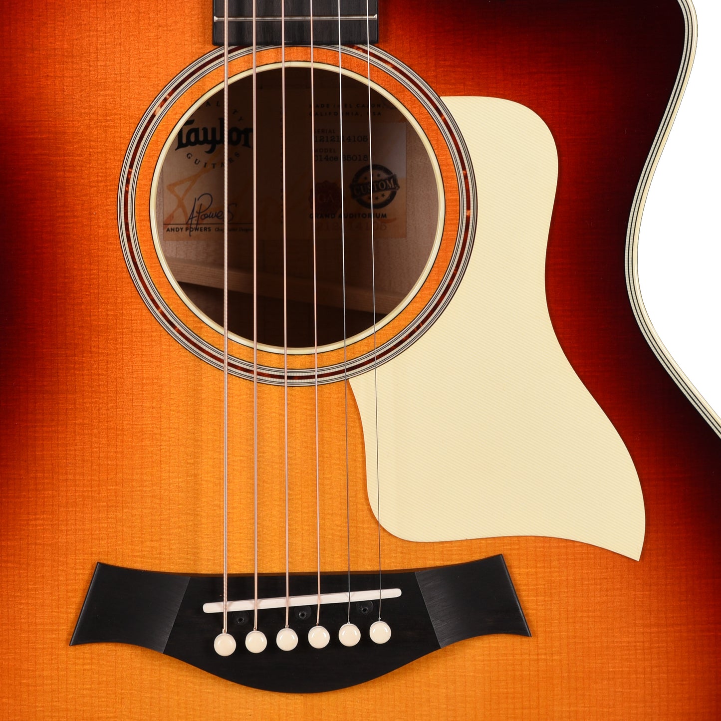 Taylor Custom "The Catch" #18 NAMM 2025 Grand Auditorium Lutz Spruce/Maple Desert Dawn ES2