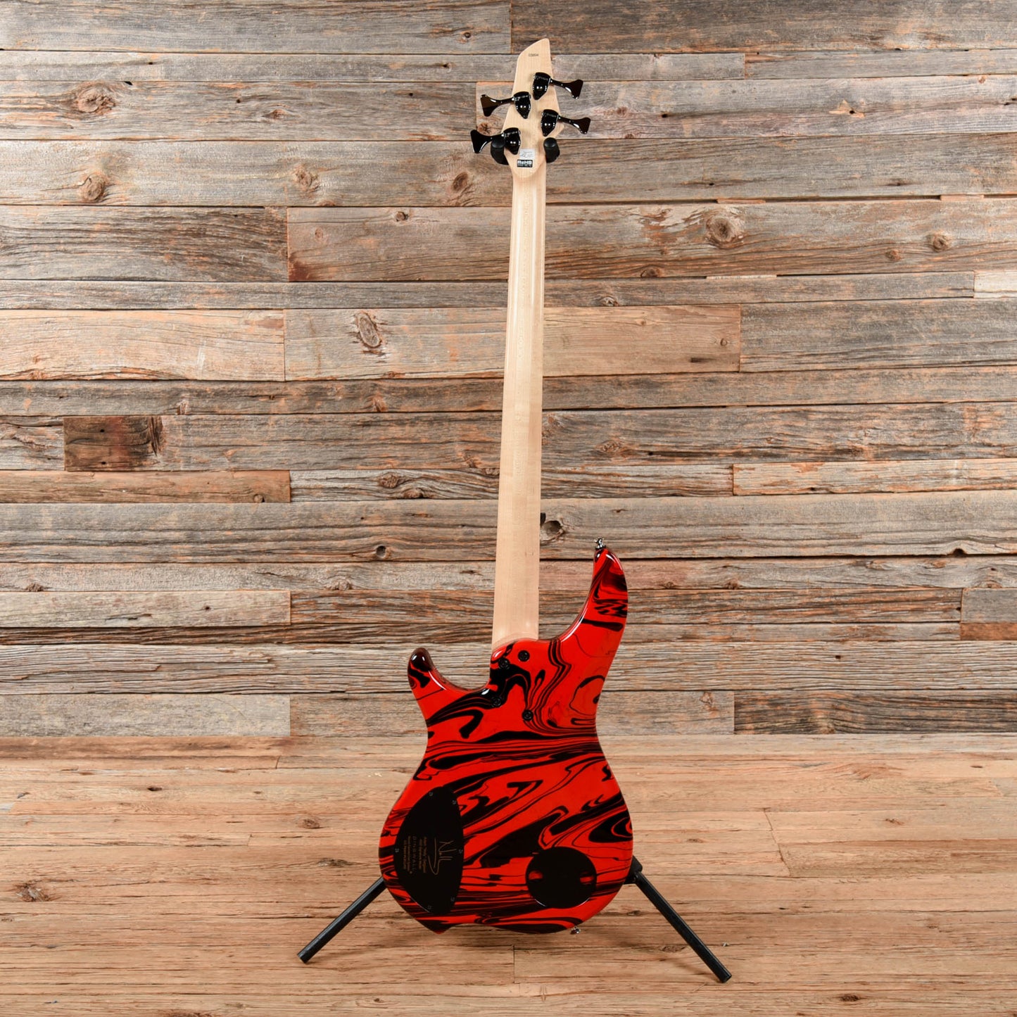 Dingwall NG2 Adam "Nolly" Getgood Signature Ferrari Red Swirl