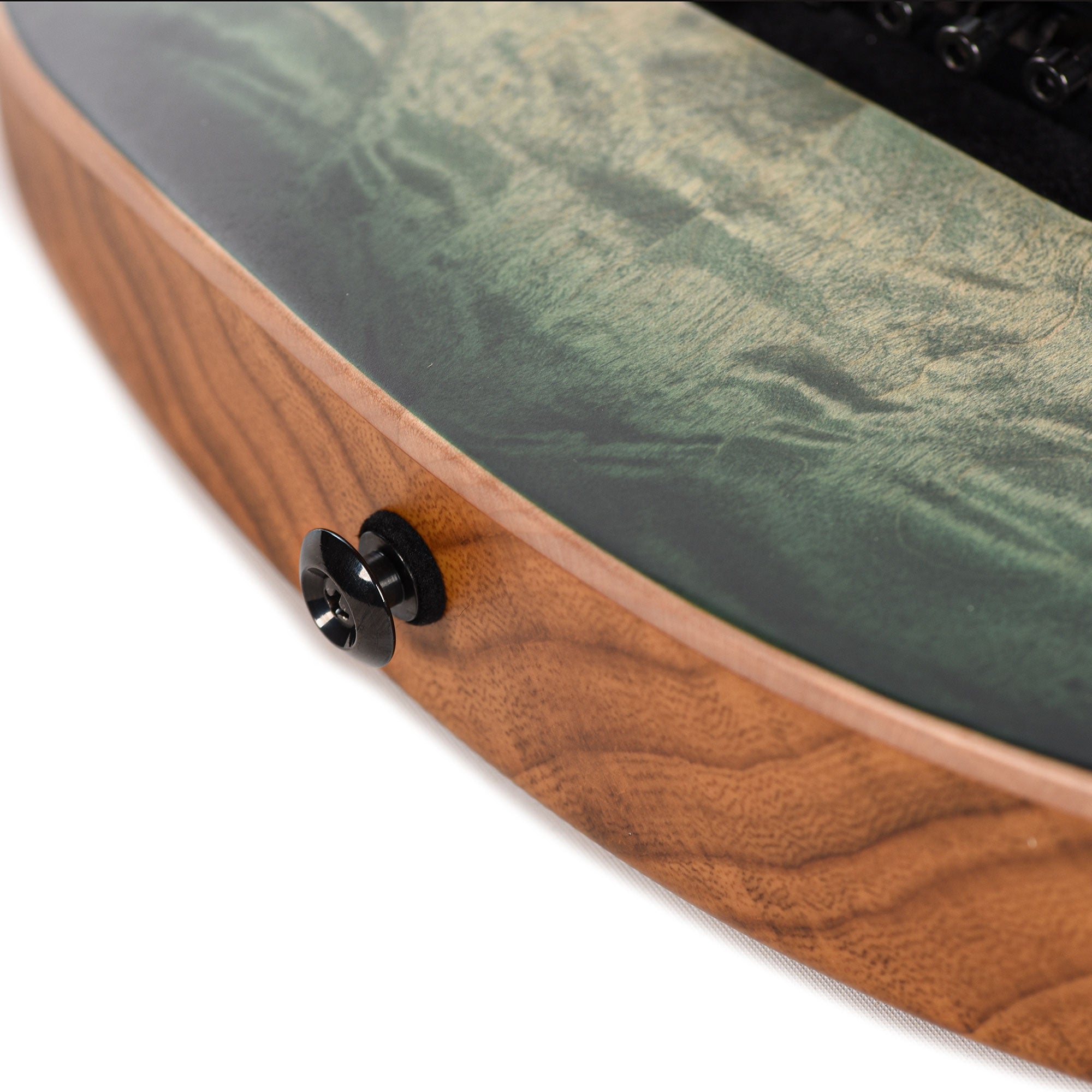 Suhr Custom Modern Faded Trans Green Burst w/CME-Selected Quilt Maple Top