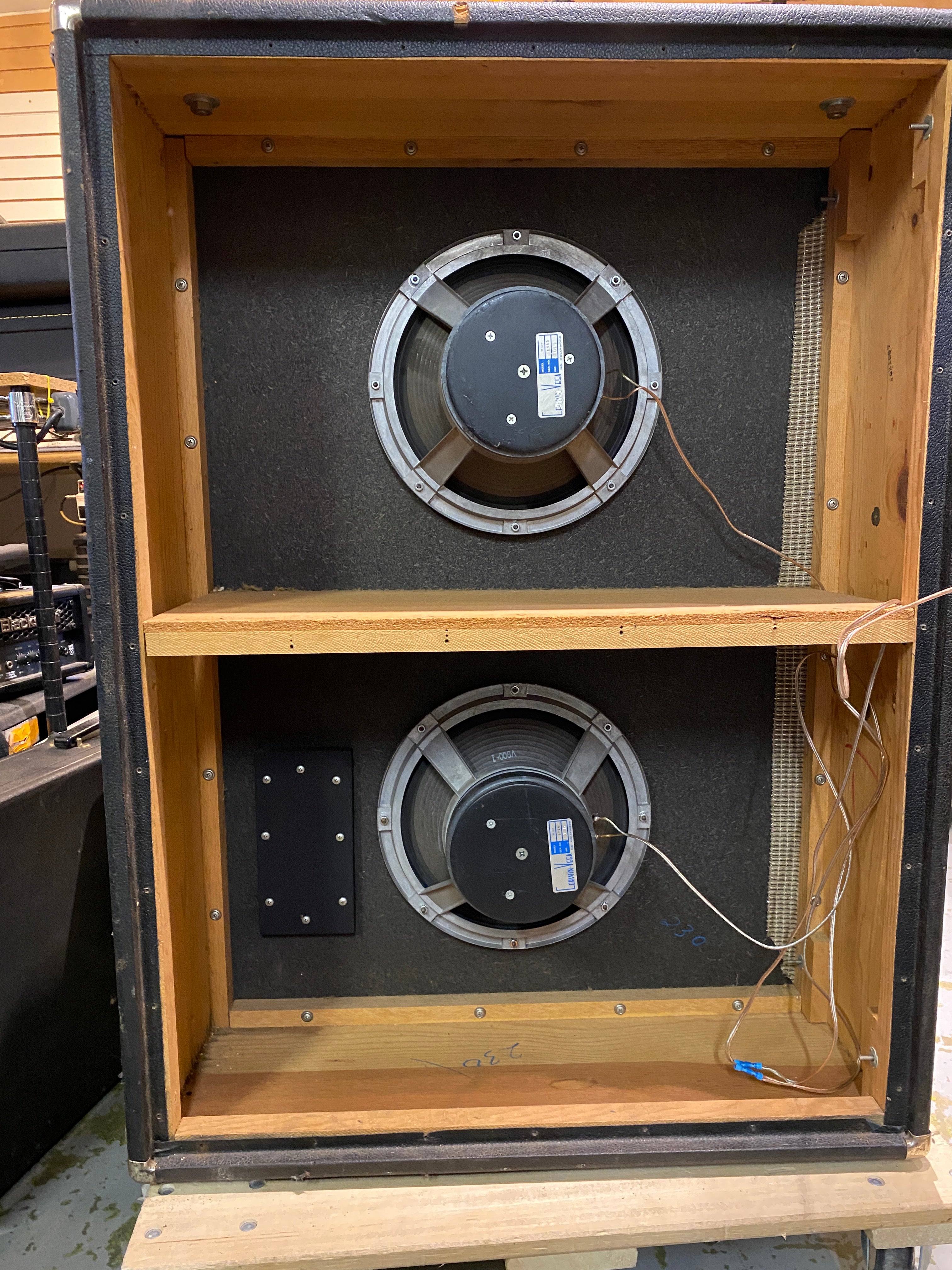 Fender Large 2x12 Cab 1960s - Dave Amato of REO Speedwagon