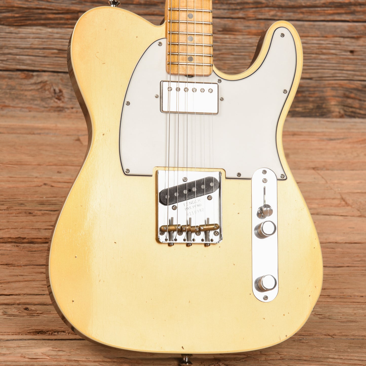 Fender Custom Shop Post Modern Telecaster Journeyman Relic Gold 2021