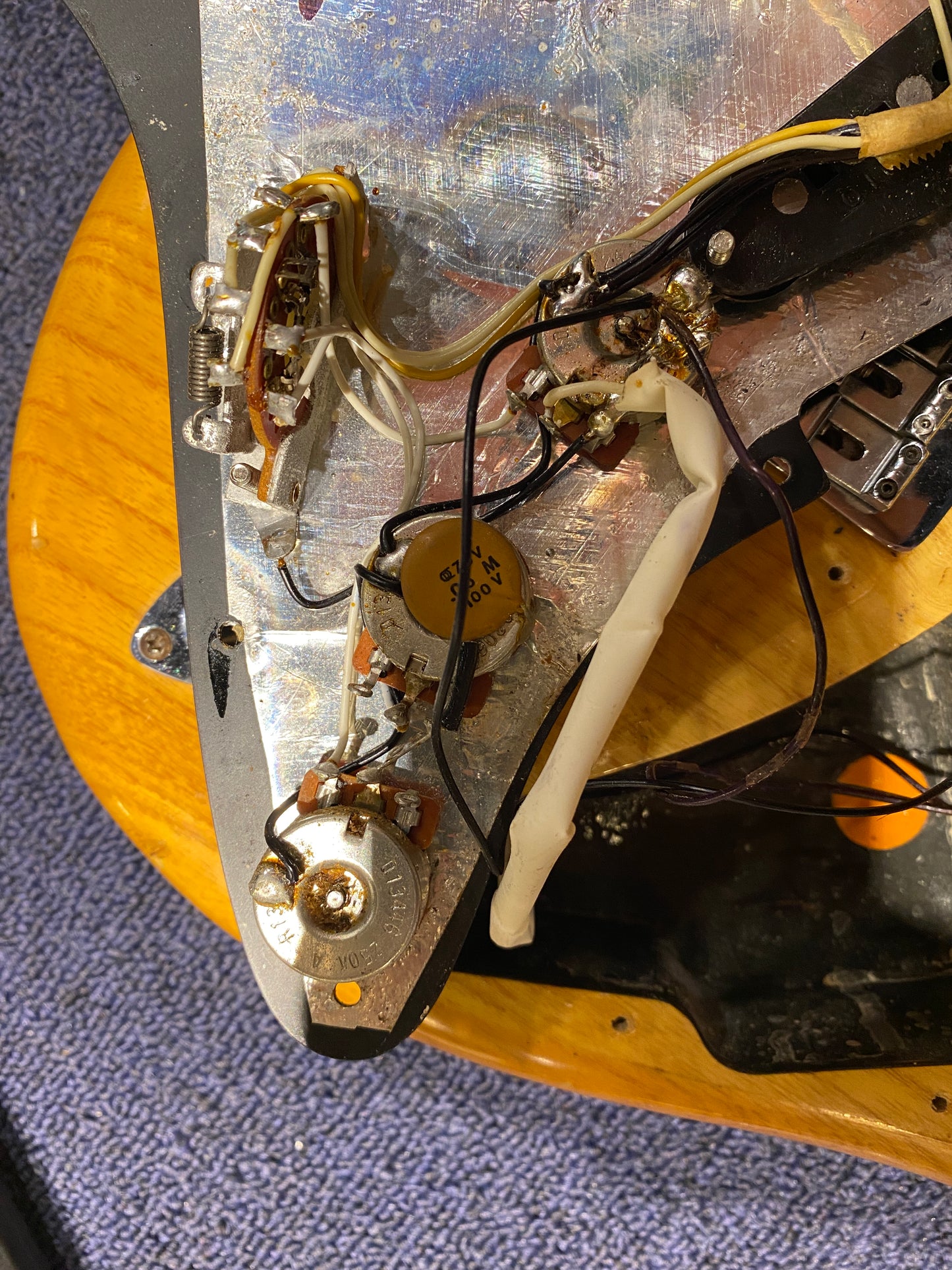 Fender Stratocaster Hardtail Natural 1982