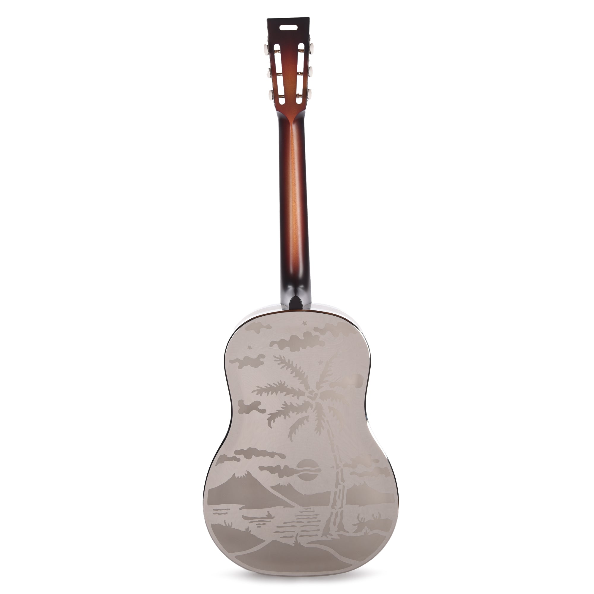 National Style O Single Cone Brass Bright Nickel 12-Fret