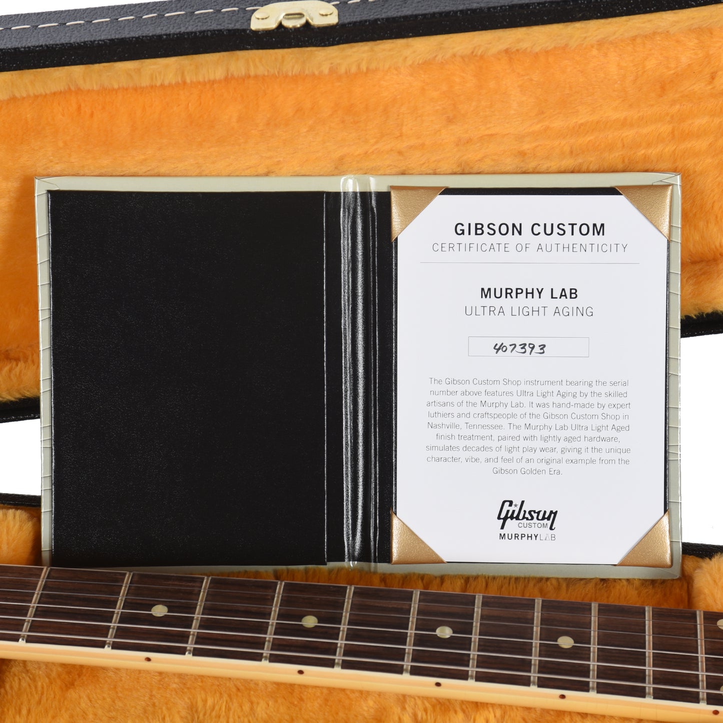 Gibson Custom Shop Murphy Lab 1963 SG Special Reissue Classic White Ultra Light Aged w/Lightning Bar