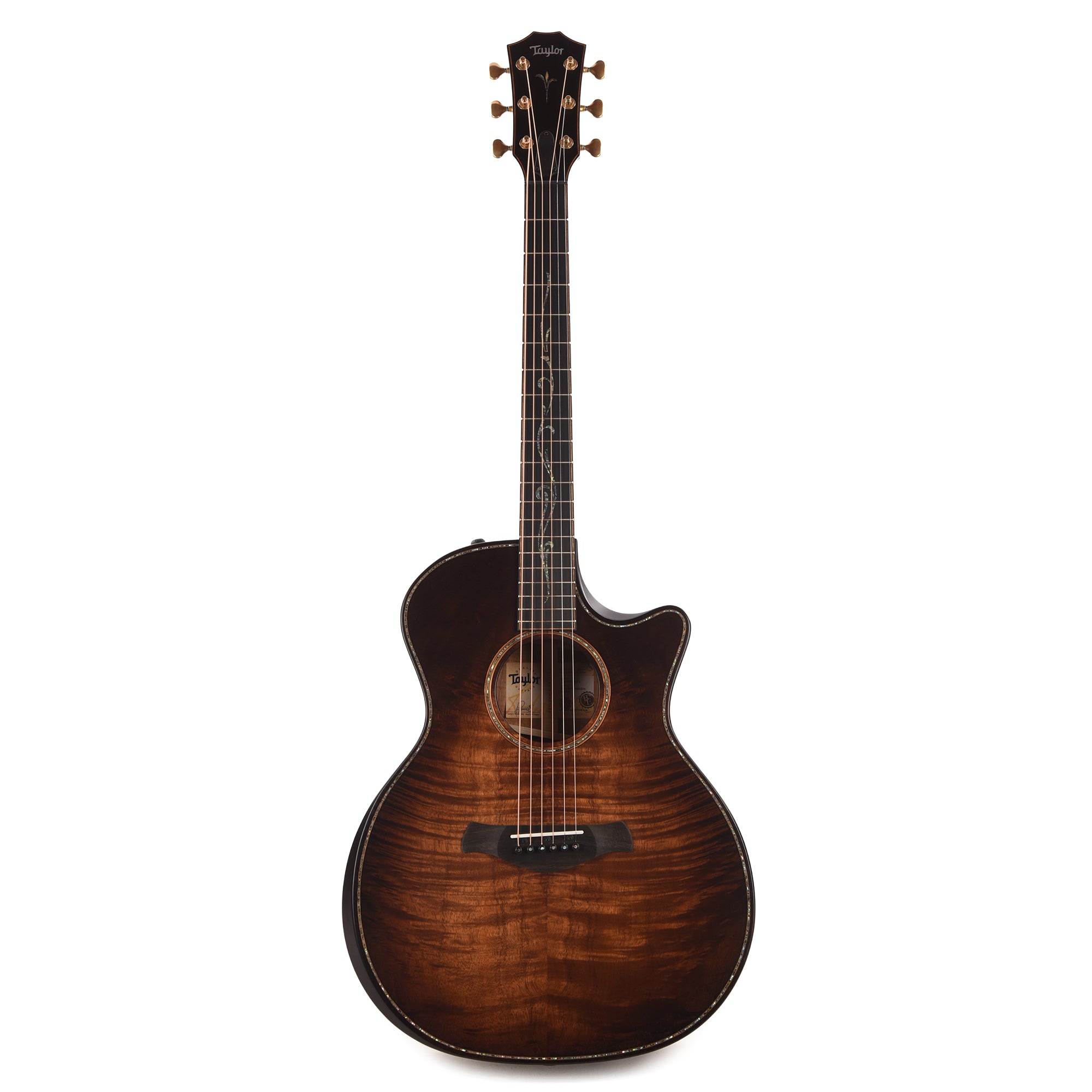 Taylor K24ce Builder's Edition Grand Auditorium Kona Burst ES2