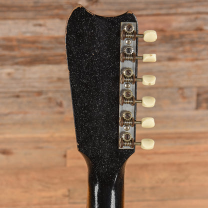 Silvertone 1448 w/ Amp Case Black 1960s