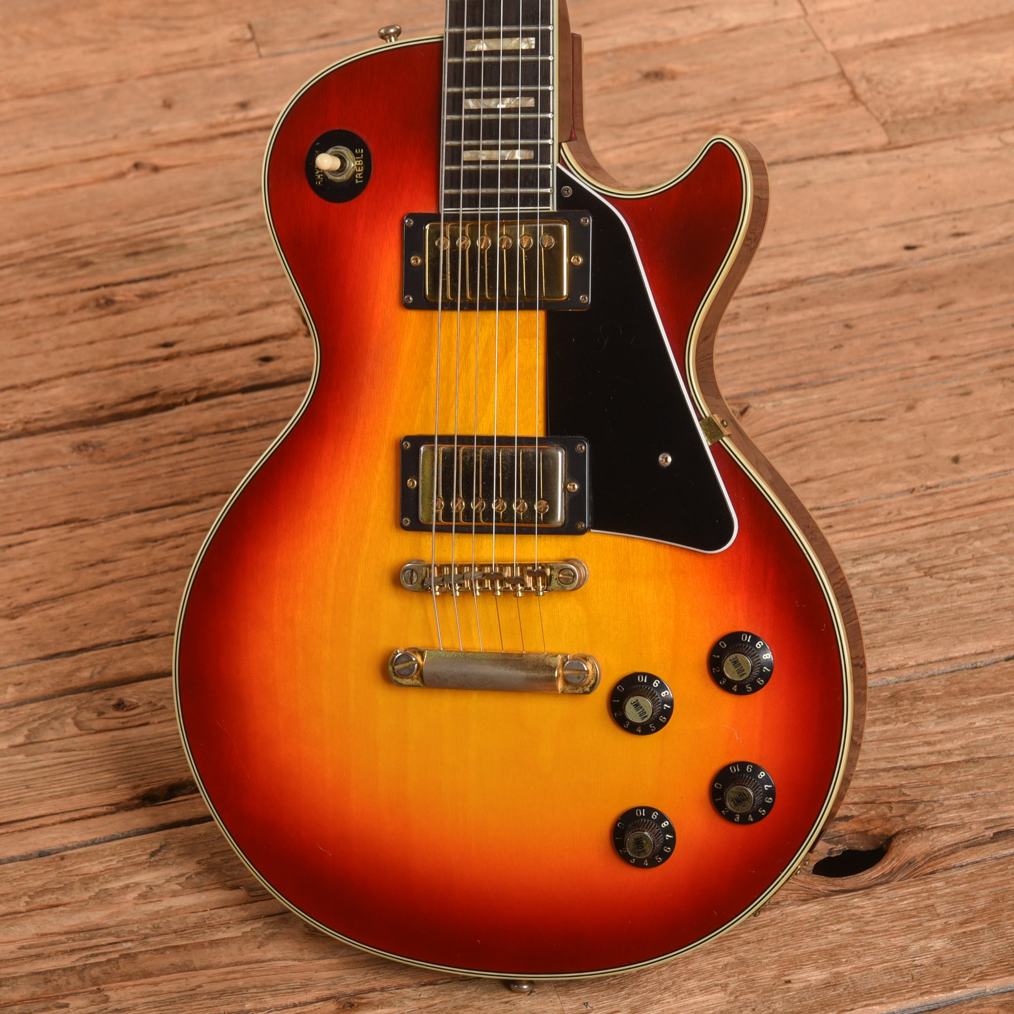 Hohner Single Cut Cherry Sunburst 1970s