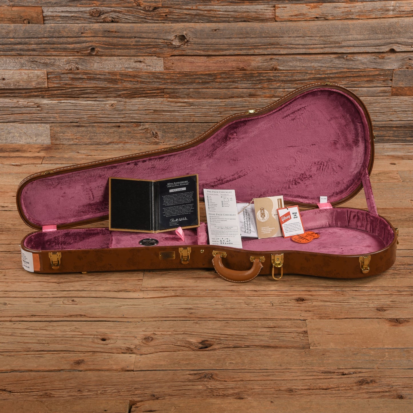 Gibson Custom 60th Anniversary 59 Les Paul Standard Reissue Dirty Lemon 2019