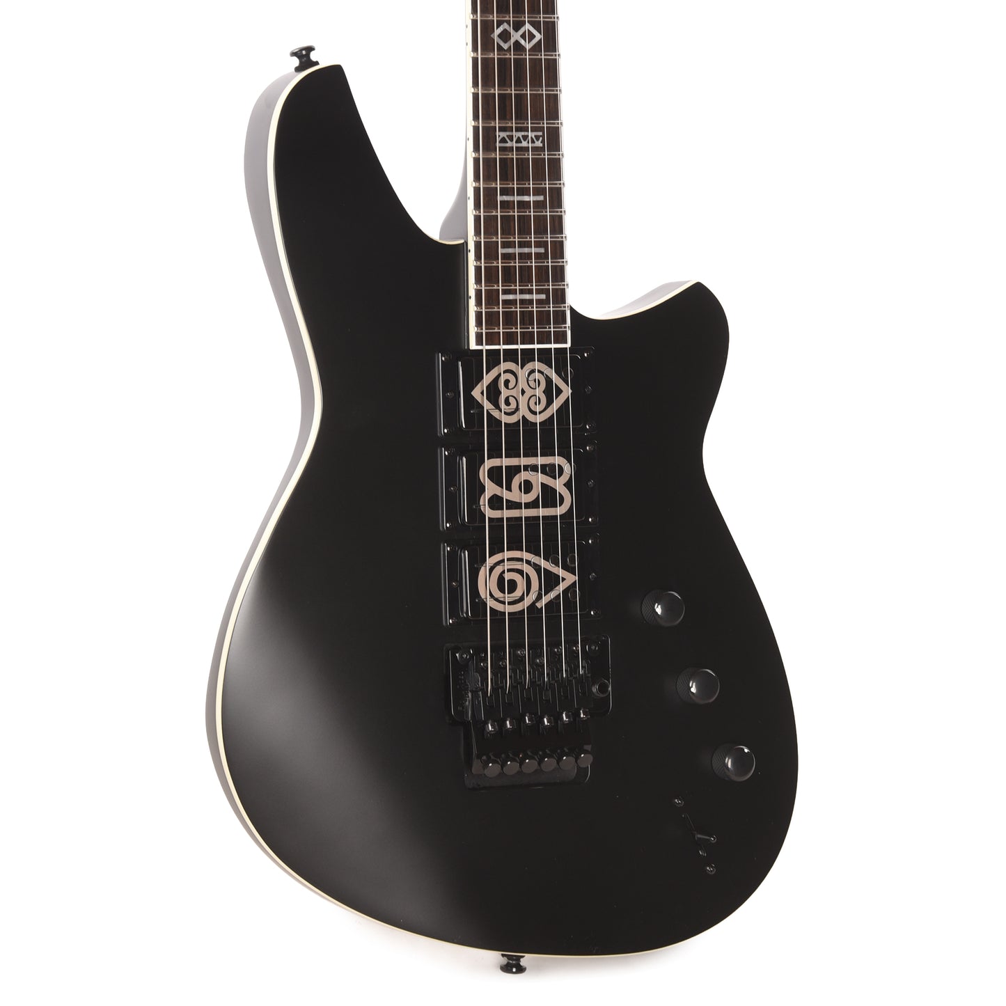 Reverend Vernon Reid Signature The Dark Midnight Black Electric Guitar