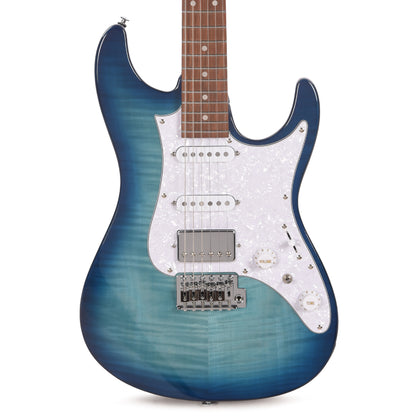 Ibanez AZ22S1FTXB AZ Standard Electric Guitar Transparent Turquoise Burst