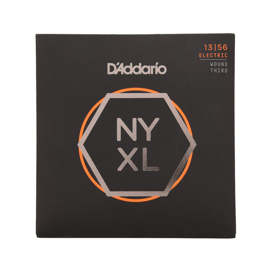 D'Addario NYXL Electric Guitar Strings Medium Wound Third 13-56
