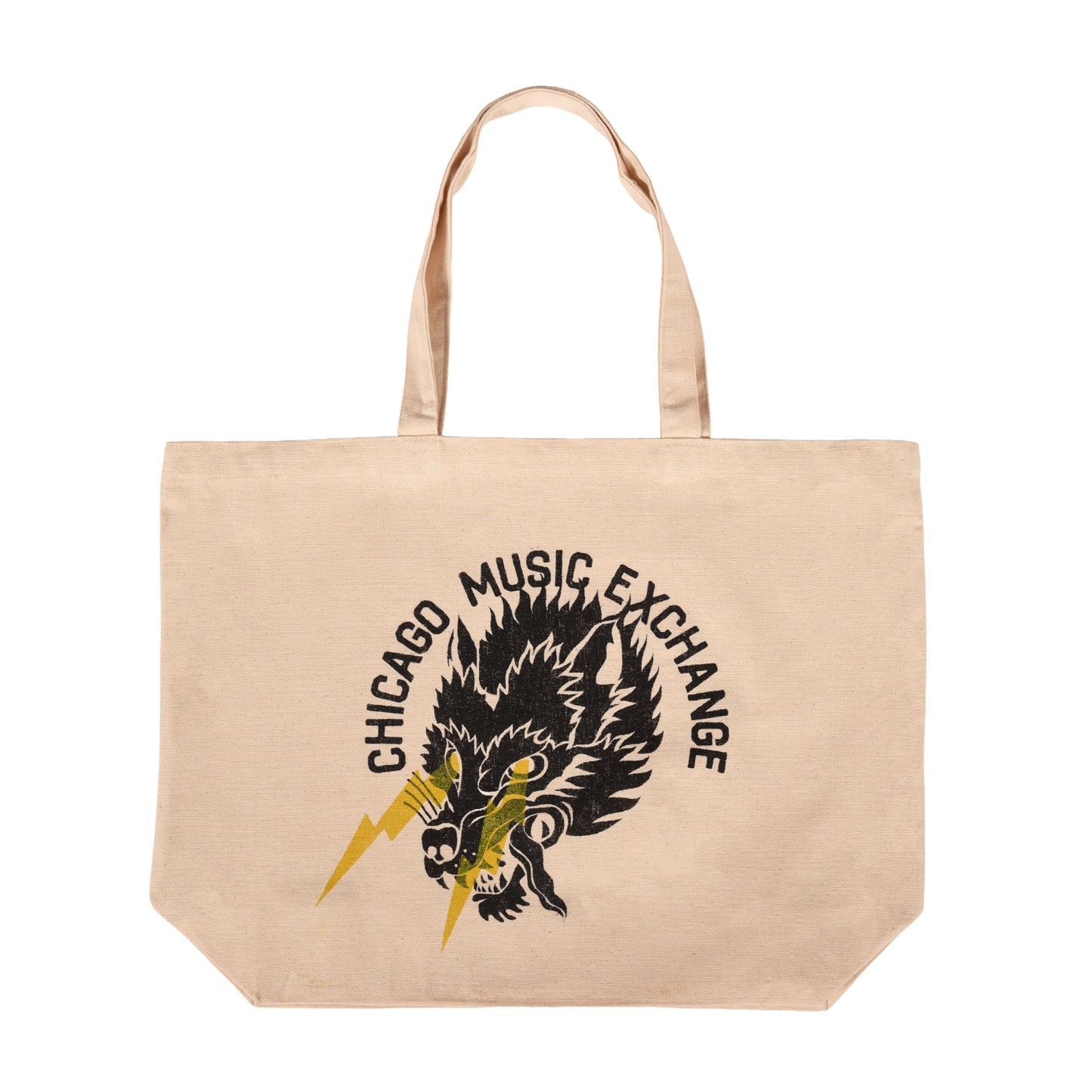 CME "Wolf Lightning" Tote Bag