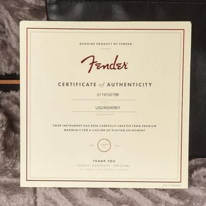 Fender American Ultra II Stratocaster HSS Sinister Red 2024