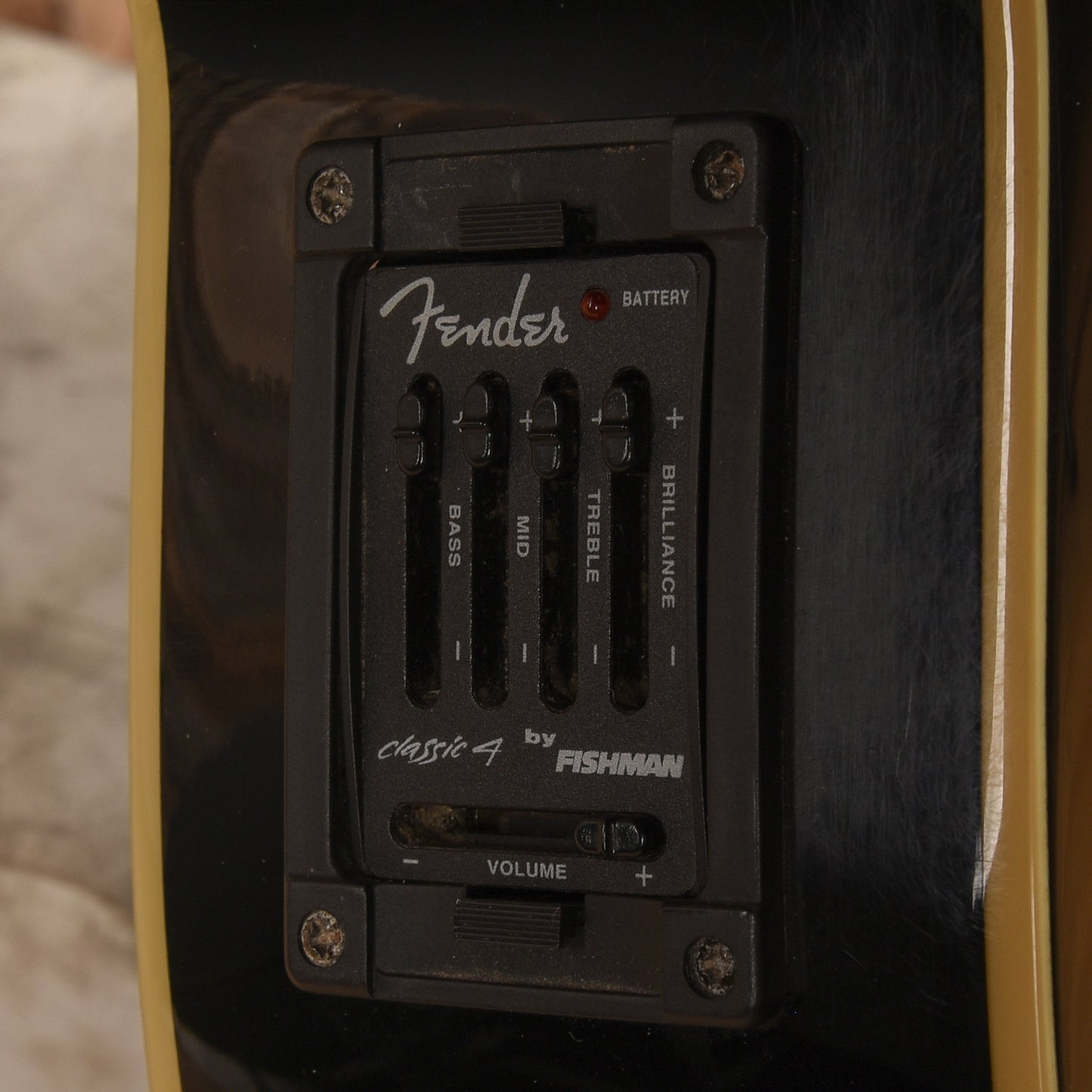 Fender J5 John 5 Signature Acoustic Black