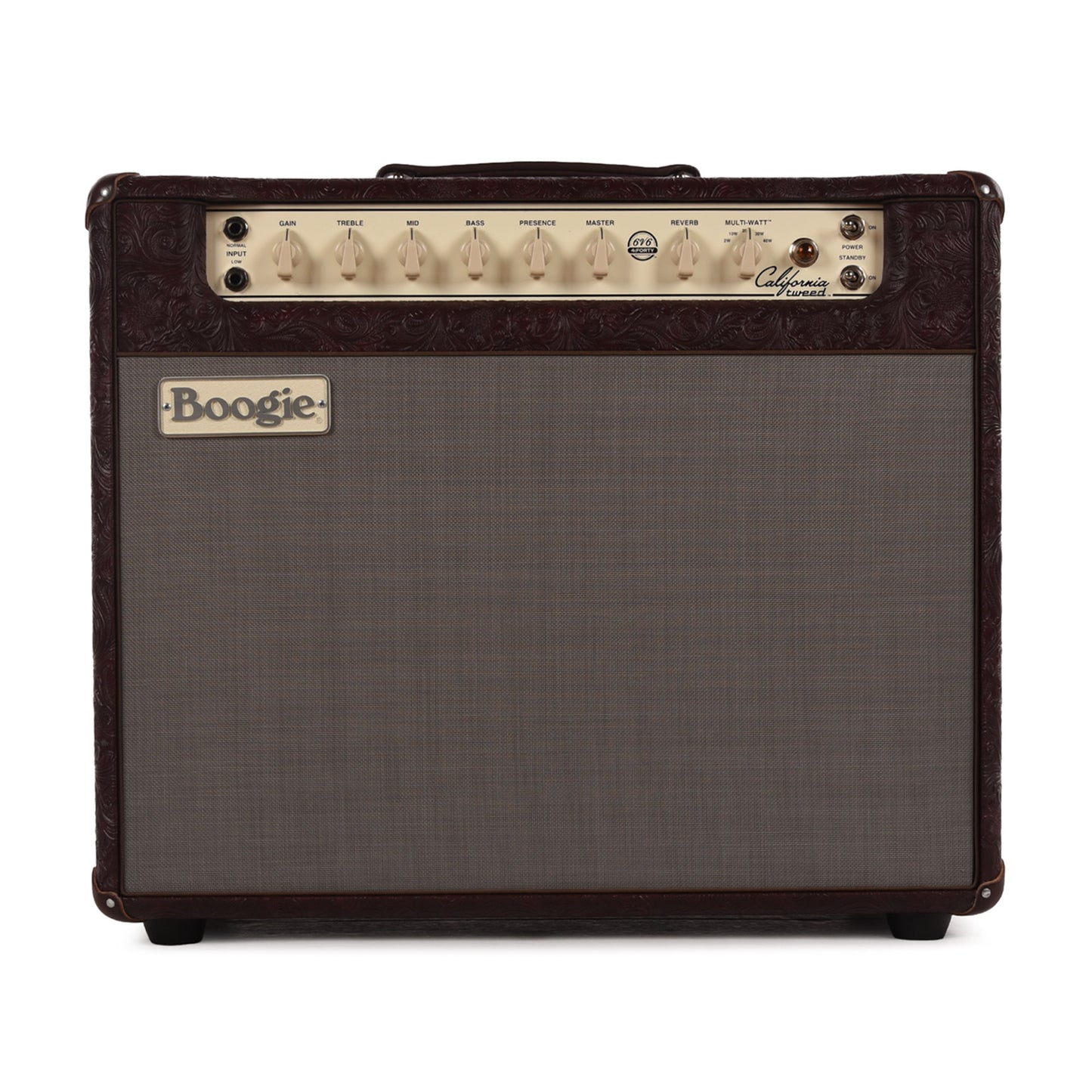Mesa/Boogie California Tweed 6V6 4:40 40W 1x12 Combo Wine Buggy Western Vinyl w/ Dark Grey Grille