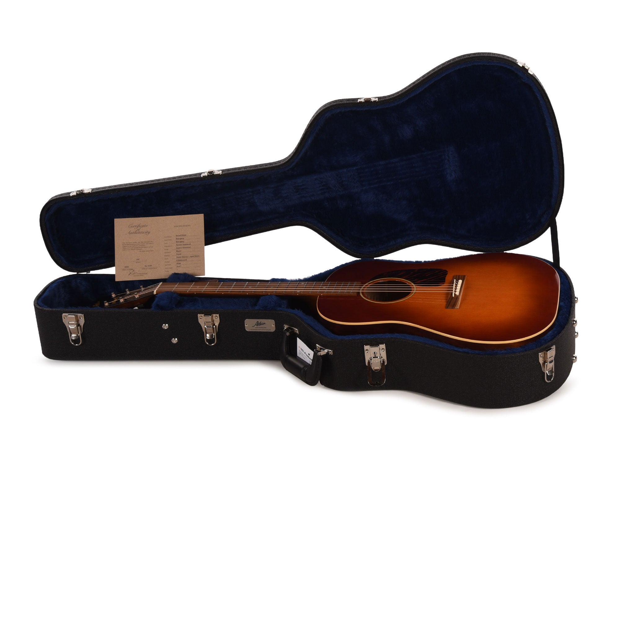 Atkin The Forty Three Baked Sitka/Mahogany Aged Faded Cherry Burst