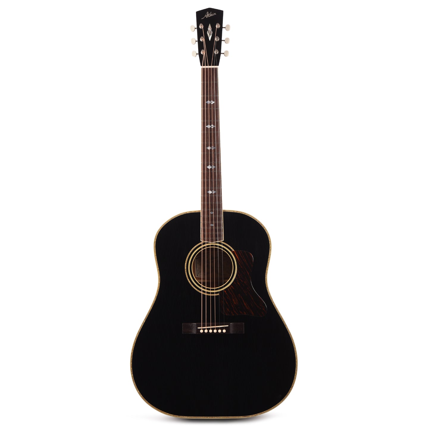 Atkin The Forty Three Deluxe Baked Sitka/Mahogany Aged All Black w/Glitter Trim