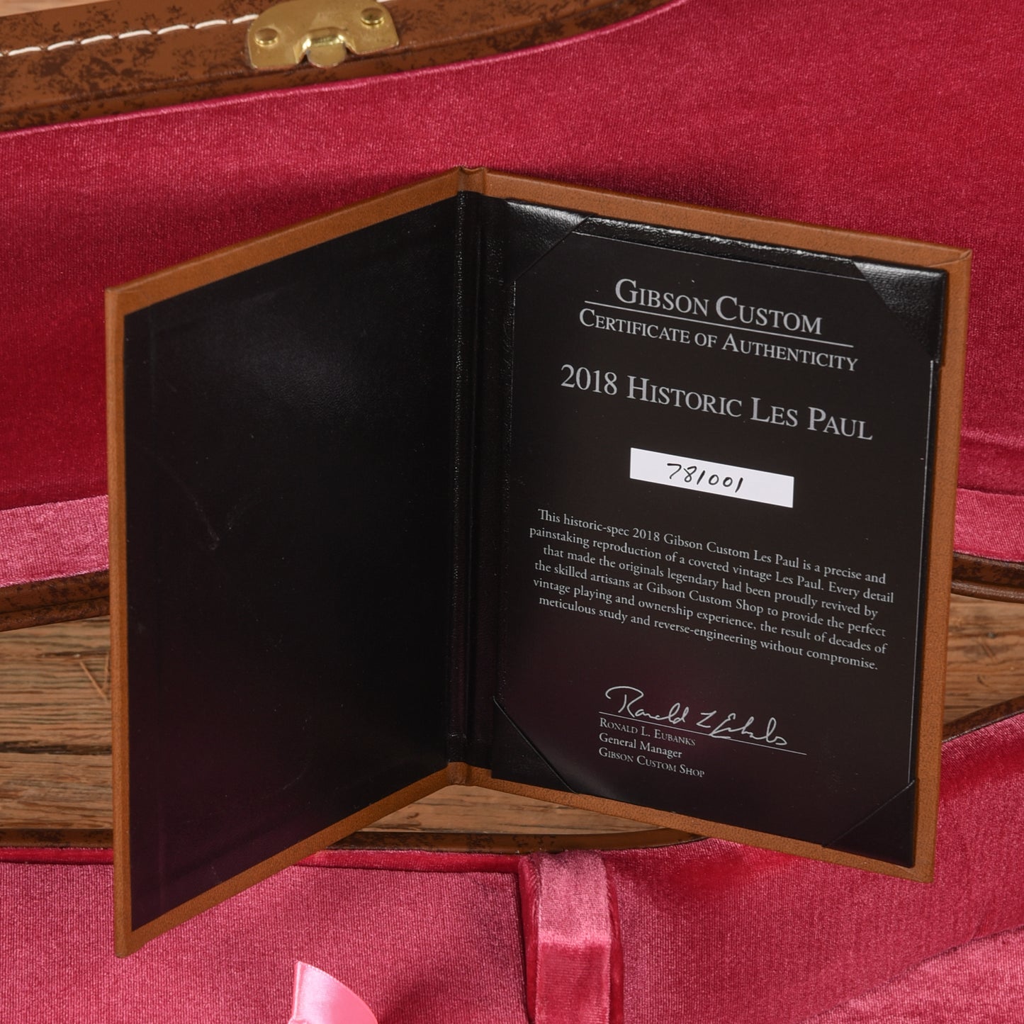 Gibson Custom Historic '57 Les Paul Reissue Goldtop 2018