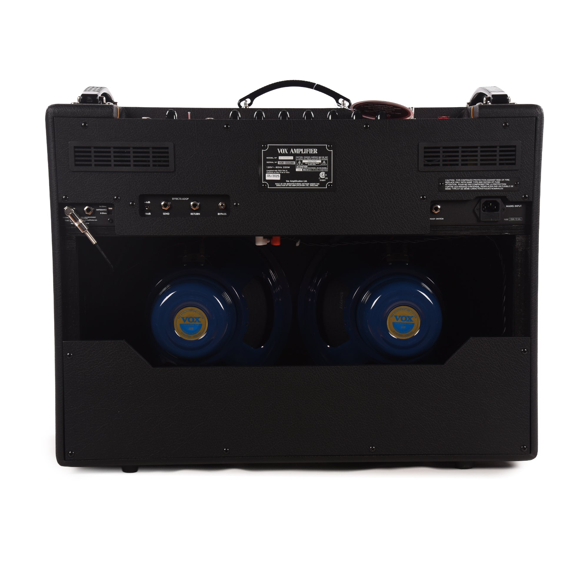 Vox AC30HWR2X Handwired 30w 2x12 Guitar Combo Amp