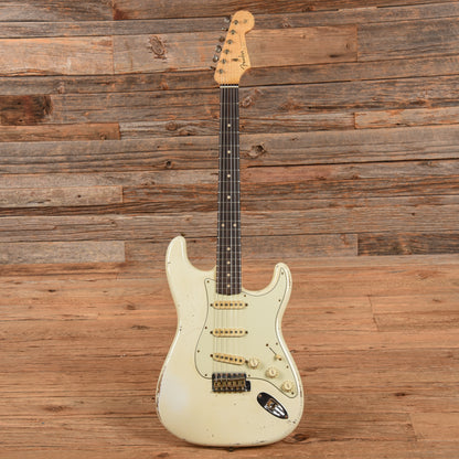 Fender Custom Shop Jason Smith Masterbuilt '63 Stratocaster Relic Aged Olympic White 2022