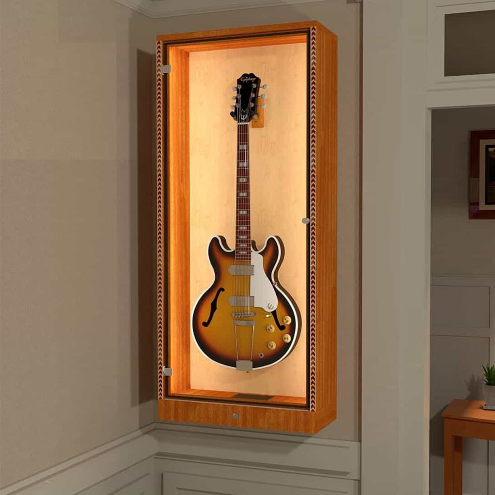 A&S Show-Case Deluxe Guitar Display Cabinet
