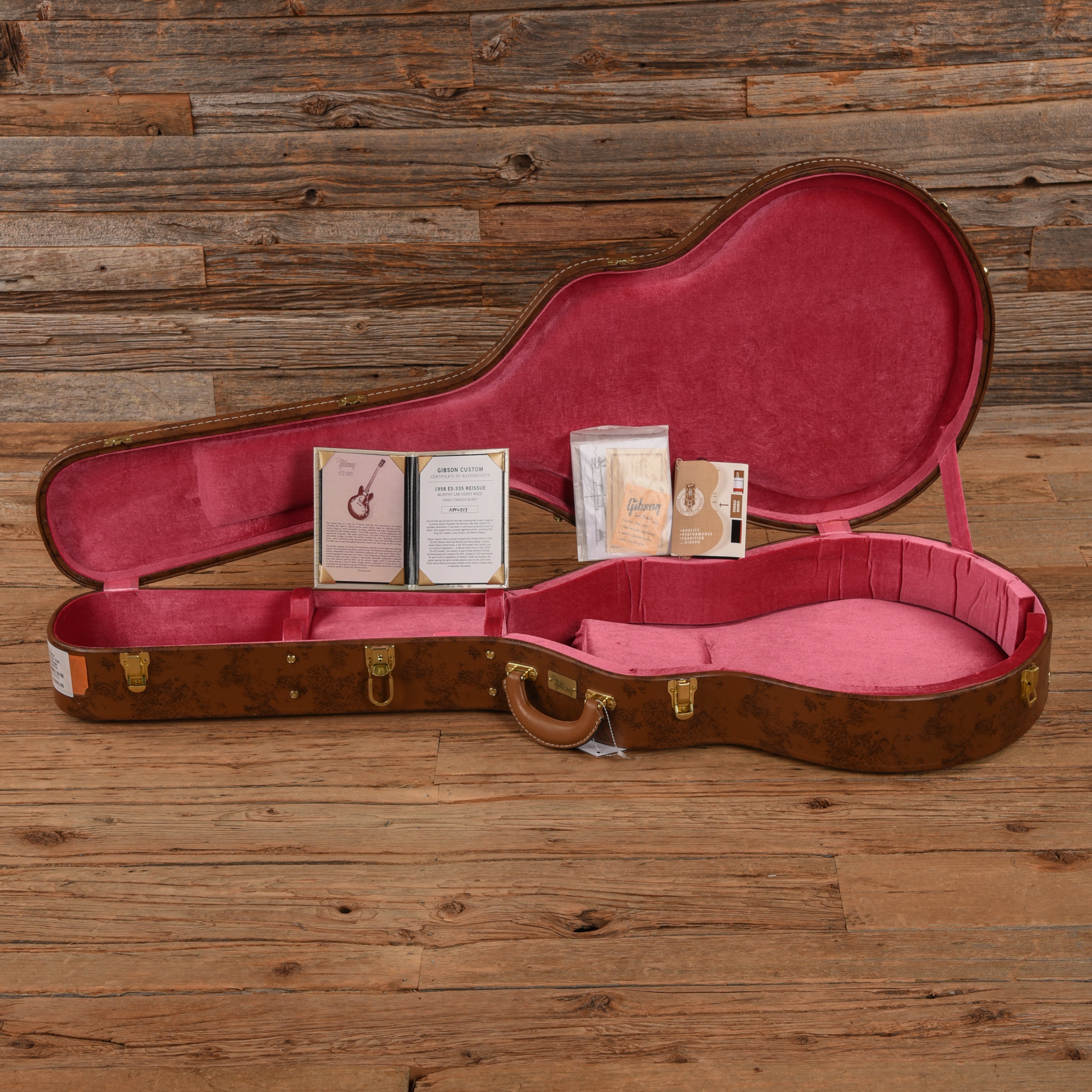 Gibson Custom Murphy LabLimited Edition '58 ES-335 Heavy Aged Vintage Sunburst 2023