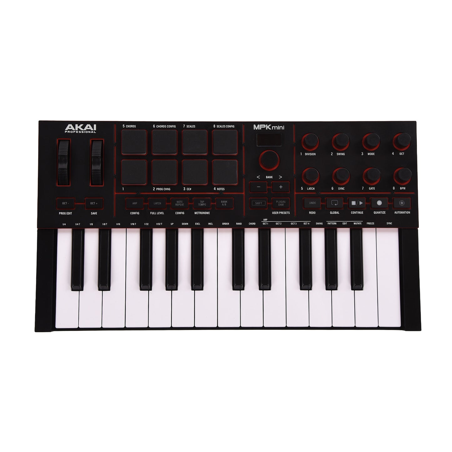 Akai MPK Mini IV Compact MIDI Keyboard & Pad Controller Black