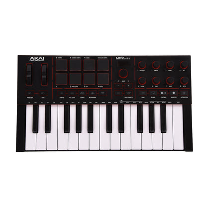 Akai MPK Mini IV Compact MIDI Keyboard & Pad Controller Black