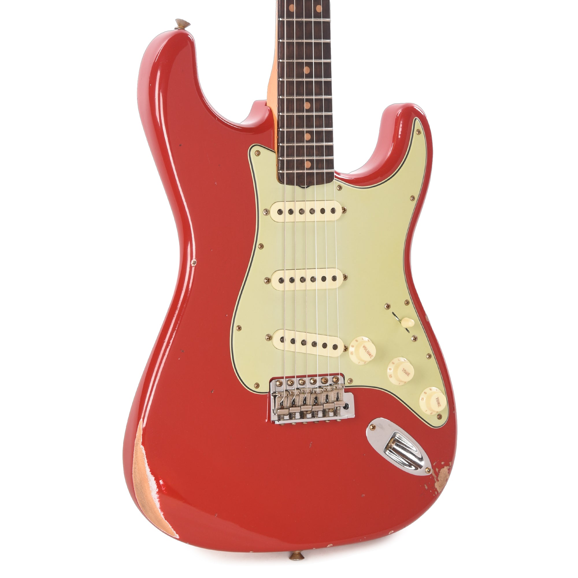 Fender Custom Shop 1962 Stratocaster Relic Aged Seminole Red