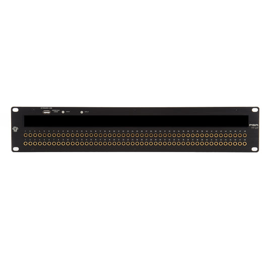 Black Lion Audio PBR TT LIT 96-Point Gold-Plated TT/DB25 Patchbay w/ customizable LED display
