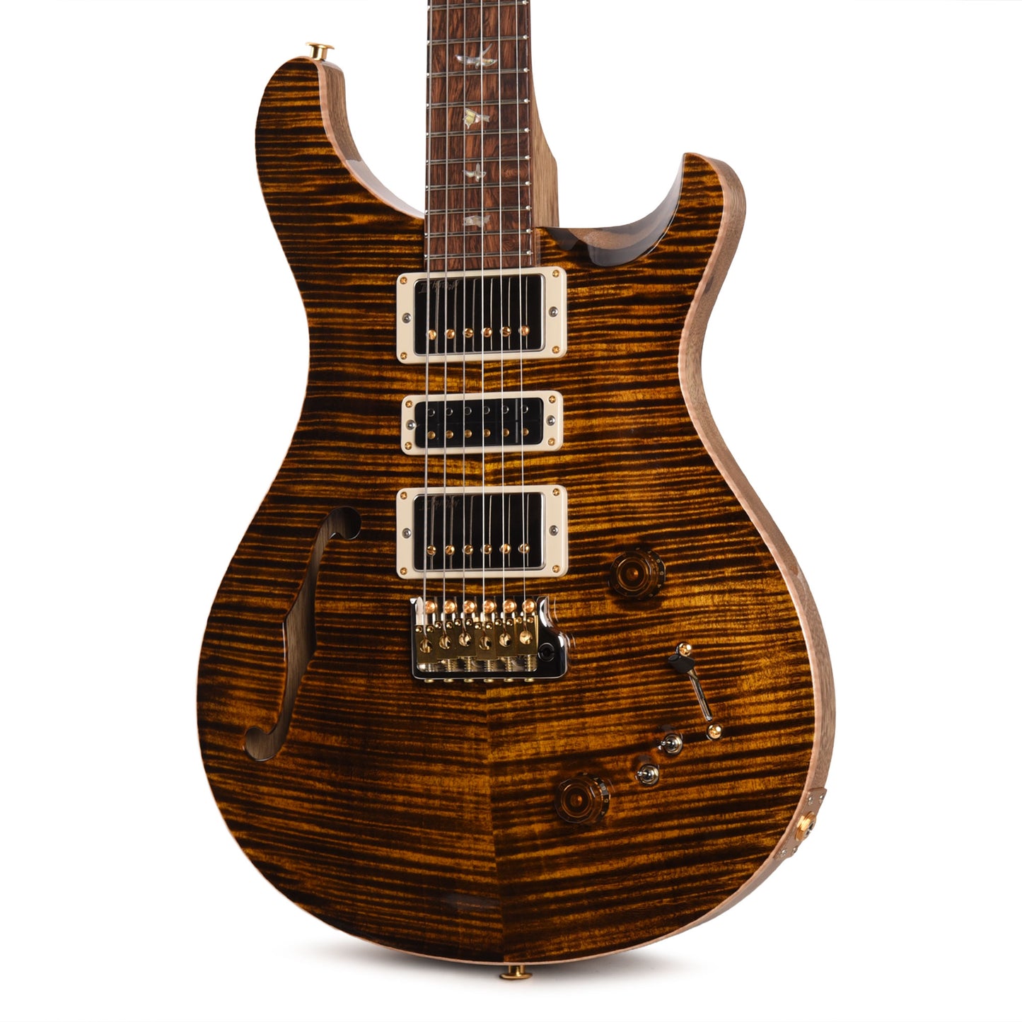 PRS 40th Anniversary Limited Edition Special Semi-Hollow Yellow Tiger